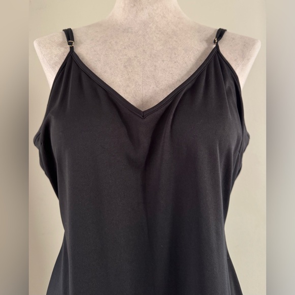 Calvin Klein A Line Floral Midi Dress with Separate Slip Size 12 - Picture 13 of 14